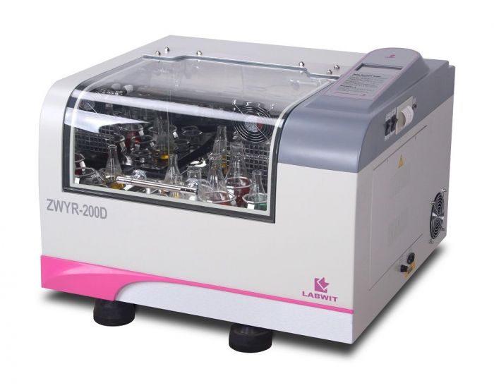 
    Labwit Zhicheng Rabbit ZWYR-200D/Rabbit TS69HSK gekoelde schudincubator 4-60°C 600rpm 69 liter