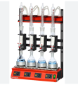 Behr R104S complete Soxhlet extractie opstelling 4 x 250 ml