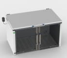Elma Type XL ultrasoonbaden geluidbox 860 x 605 x 525 mm