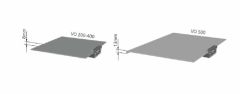 Memmert B00741 extra inlegblad voor VO200 & VO29 aluminium