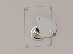 Memmert F6 doorv 23 mm achterzijde op nader te bep. positie