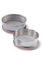 Fritsch rvs analysezeef ISO 200 x 50 mm maaswijdte 450 µm