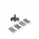 Fritsch zeef RVS 4 mm voor Pulverisette 16