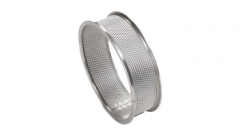 Fritsch RVS zeefring 0,08 mm slagrotor Pulverisette 14 Prem.