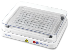BioSan SC-96AC opzet voor TS-100C Thermoschudder