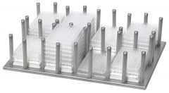 Edmund Bühler 0052 125 opzetplaat TiMix5 48 microtiterplaten