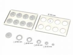 Memmert B48808 vlakdeksel voor baden 17 & 23l met ringensets