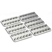 Scintific Industries 6 x Clip plaat voor 12 buizen