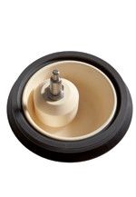 Fritsch mortierkom hard porselein met stamper & schraper P2