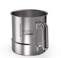 Fritsch Pulverisette 11 RVS maalbeker