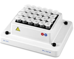 BioSan SC-24C opzet voor TS-100C Thermoschudder