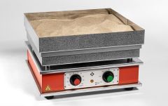 LHG-Harry Gestigkeit ST73 zandbad 360x360x50 mm 130-370°C