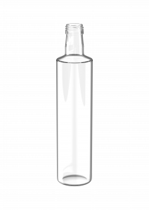 Glazen fles voor levensmiddelen