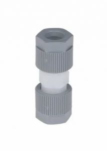 Vacuubrand VACUU-LAN verbindingsstuk recht PTFE met PP moer
