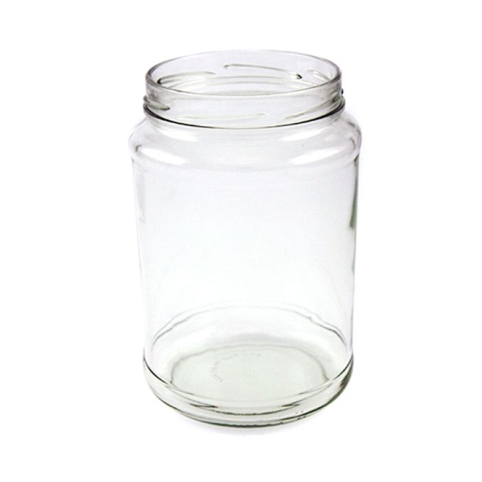 Glazen pot voor levensmiddelen