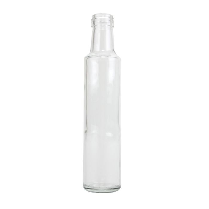 Glazen fles voor levensmiddelen