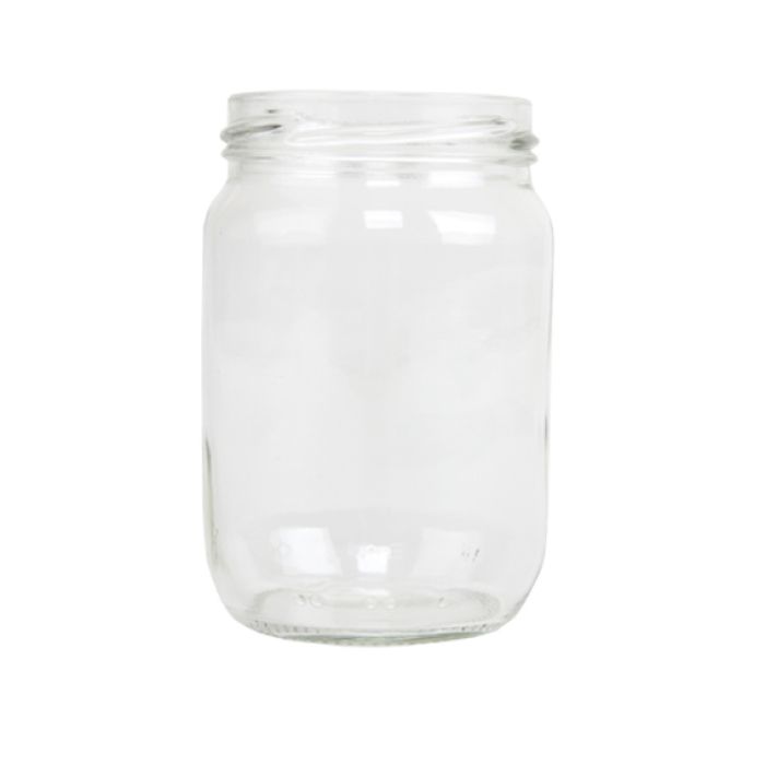 Glazen pot voor levensmiddelen