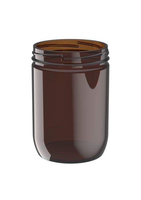 Glazen pot voor levensmiddelen