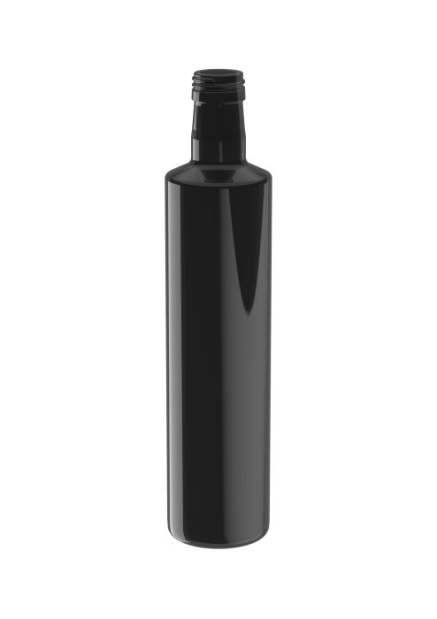 Glazen fles voor levensmiddelen