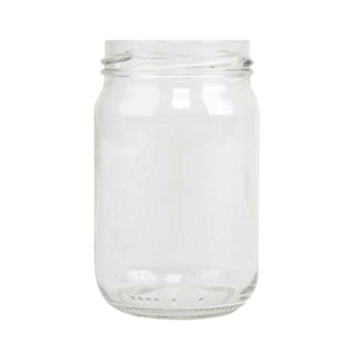 Glazen pot voor levensmiddelen