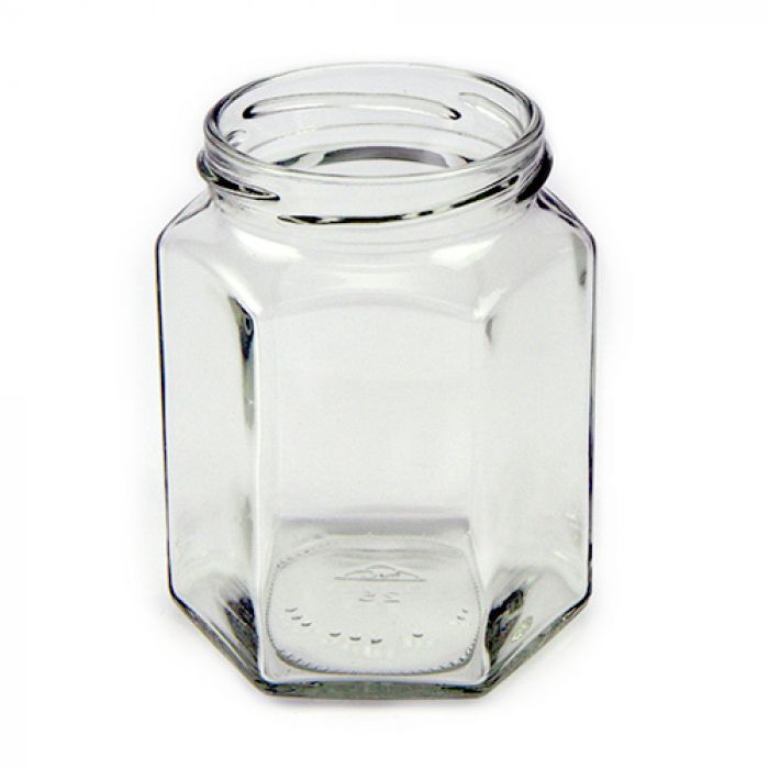 Glazen pot voor levensmiddelen