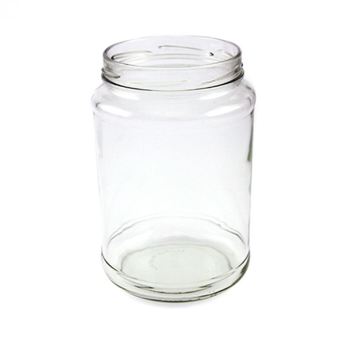 Glazen pot voor levensmiddelen