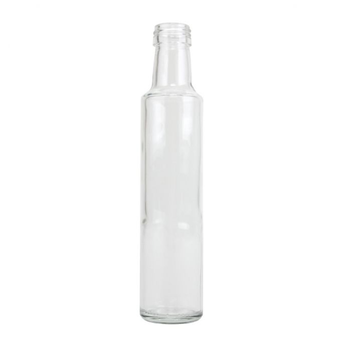Glazen fles voor levensmiddelen