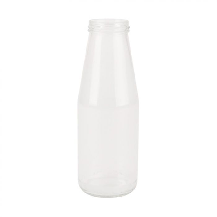 Glazen fles voor levensmiddelen