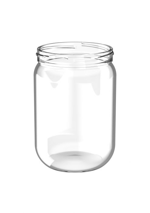 Glazen pot voor levensmiddelen