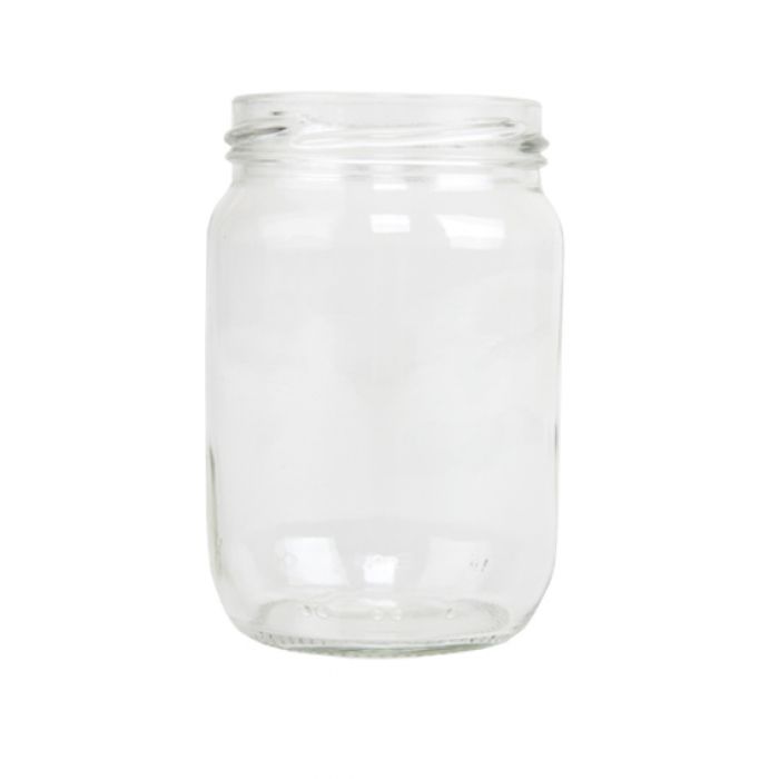 Glazen pot voor levensmiddelen