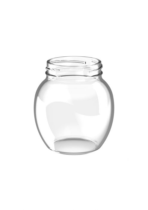 Glazen pot voor levensmiddelen