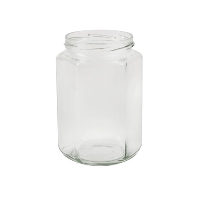 Glazen pot voor levensmiddelen