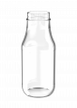 Glazen fles voor levensmiddelen