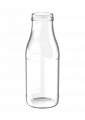 Glazen fles voor levensmiddelen