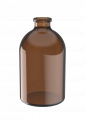 V73 - 100ml Injectiefles 20mm bruin type III