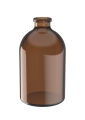 V73 - 100ml Injectiefles 20mm bruin type III