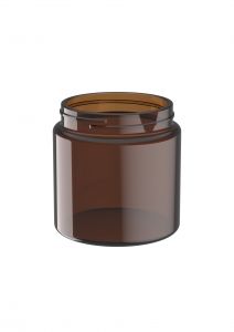 Glazen pot voor levensmiddelen